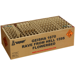 RAVE FROM HELL  159 SHOTS FLOWERBED (nc)
